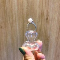 Đế Mica trưng bày nhẫn cao 3 cm
